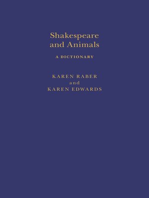 cover image of Shakespeare and Animals